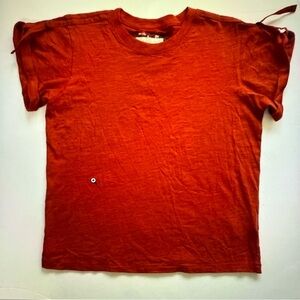 Anthropologie rust colored Short Sleeve Tee